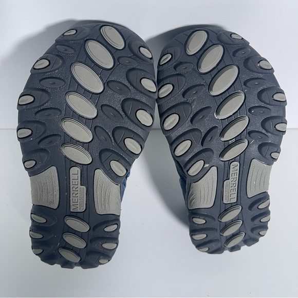 Merrell Boys 13 Blue Red Hydro H20 Hiker Sport Water Closed Toe Sandals Gorpcore - Picture 12 of 13